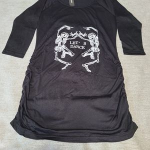 Maternity 3/4 sleeve black Halloween size sm jezero